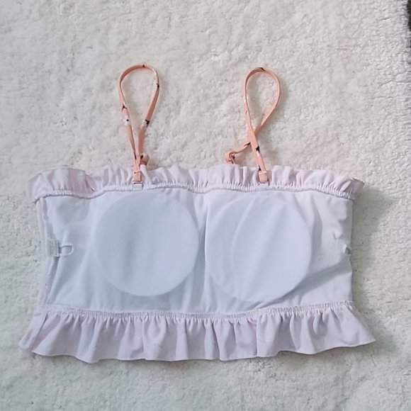 Cute no brand name Floral tube bikini top size XL - Picture 4 of 5